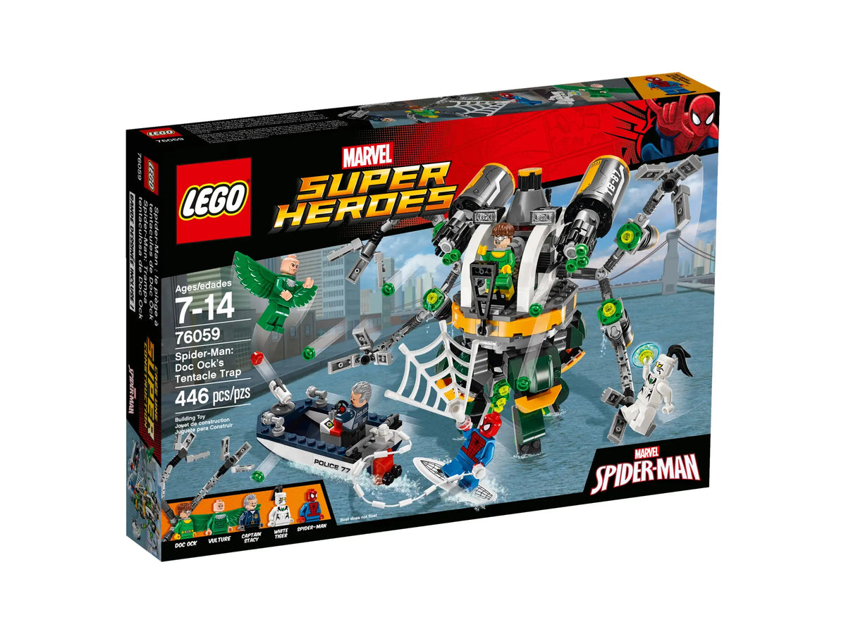 LEGO Marvel 76059 Spider-Man: Doc Ock’s Tentacle Trap