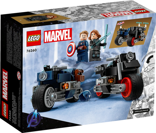 LEGO Marvel 76260 Black Widow & Captain America Motorcycles