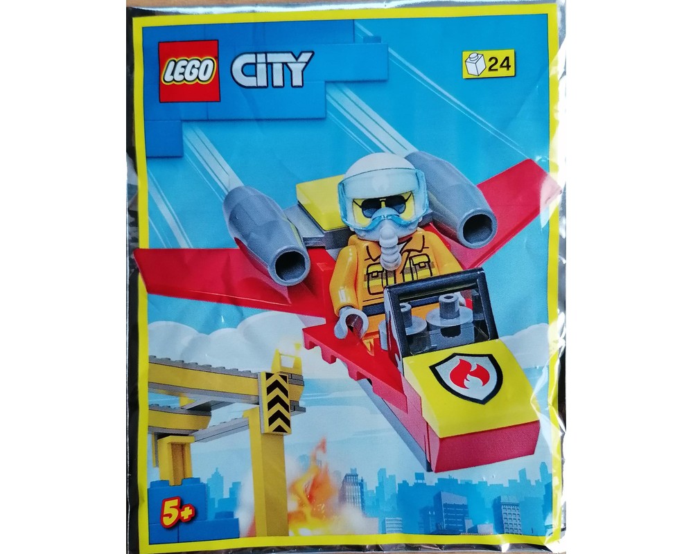 LEGO City 952209 Firefighter Woman with Jet Foil Pack