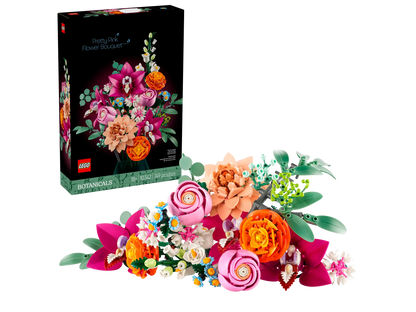 LEGO Botanicals 10342 Pretty Pink Flower Bouquet