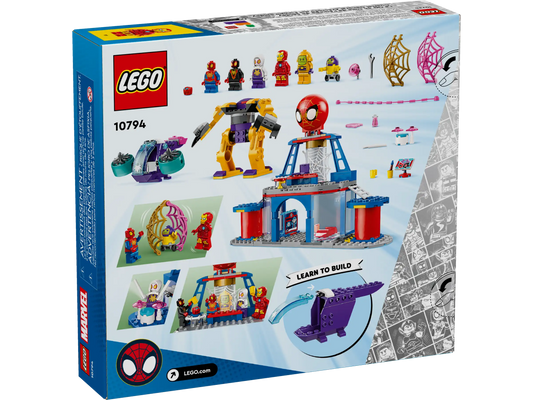 LEGO Marvel 10794 Team Spidey Web Spinner Headquarters