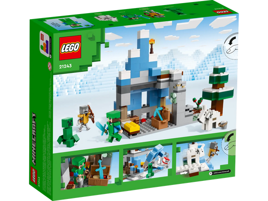 LEGO Minecraft 21243 The Frozen Peaks