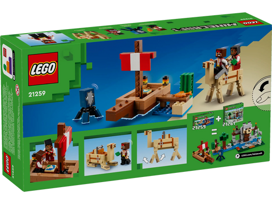 LEGO Minecraft 21259 The Pirate Ship Voyage