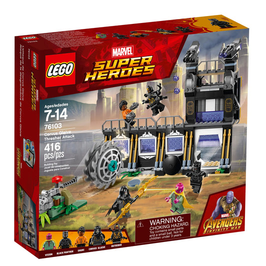 LEGO Marvel 76103 Corvus Glaive Thresher Attack