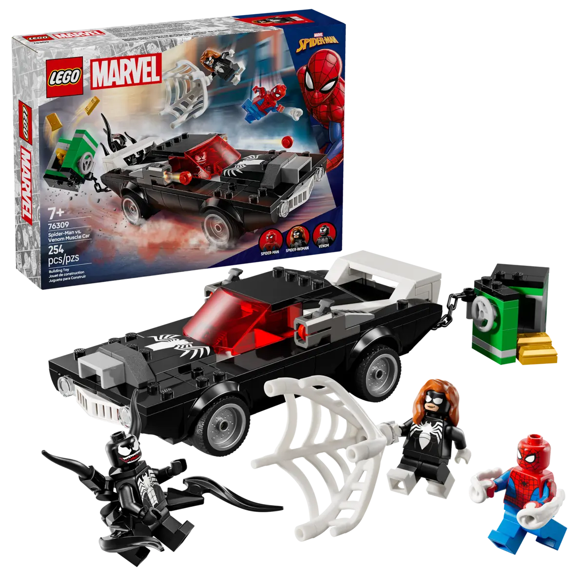 LEGO Marvel 76309 Spider-Man vs. Venom Muscle Car