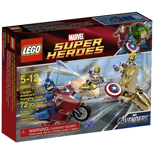 LEGO Marvel 6865 Captain America’s Avenging Cycle